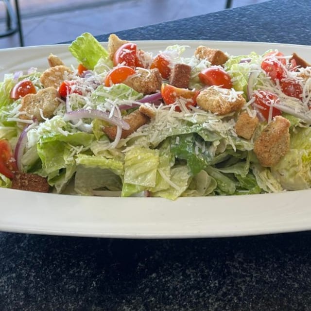 Steamers Caesar Salad.